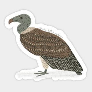 Slender-billed Vulture Sticker